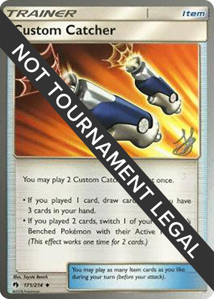 Custom Catcher - 2019 (Henry Brand) [World Championship Decks] 171/214
