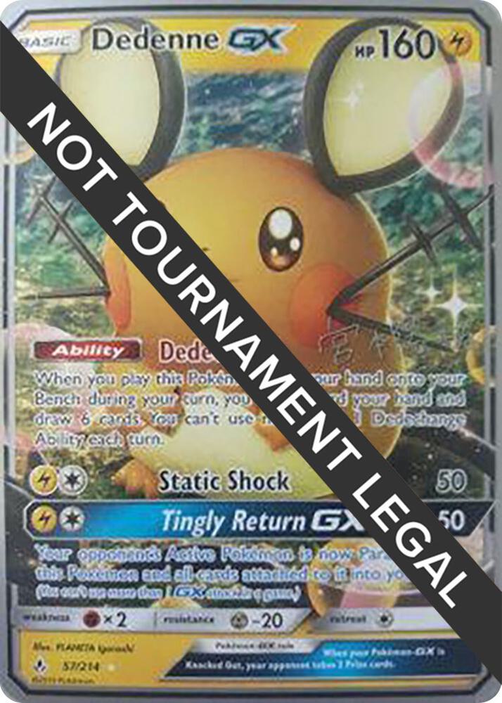 Dedenne GX - 2019 (Haruki Miyamoto) [World Championship Decks] 57/214