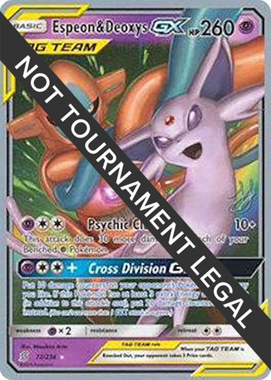 Espeon & Deoxys GX - 2019 (Henry Brand) [World Championship Decks] 72/236