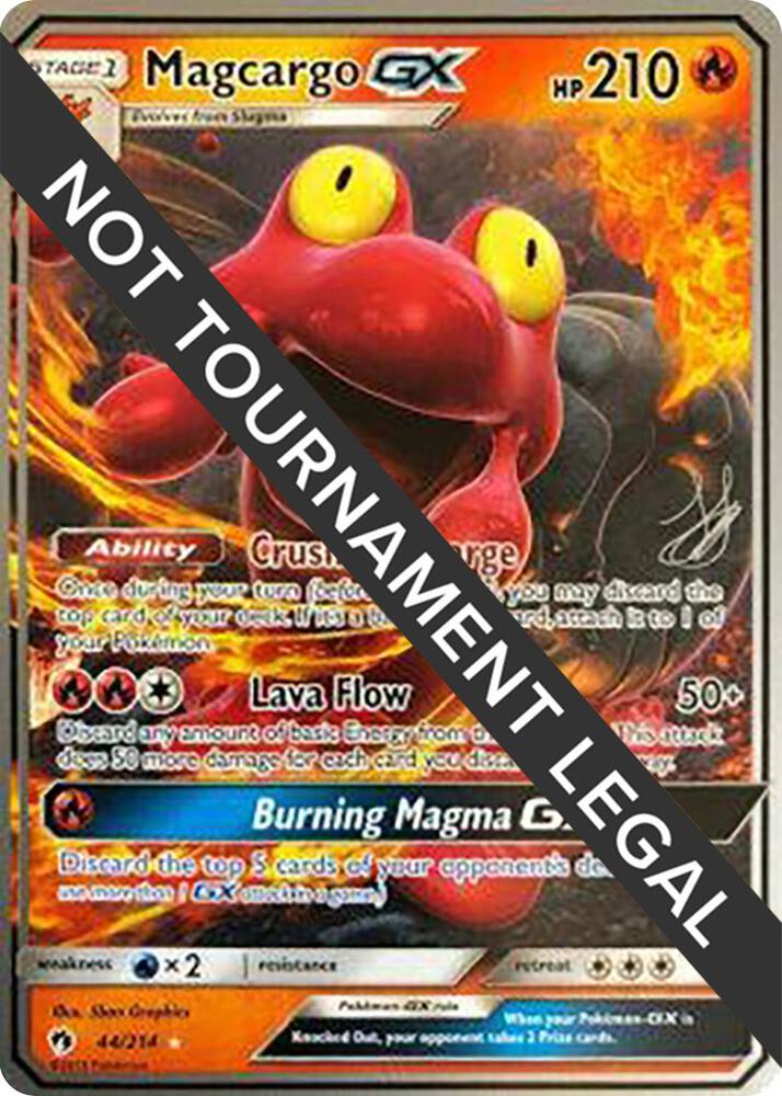 Magcargo GX - 2019 (Henry Brand) [World Championship Decks] 44/214