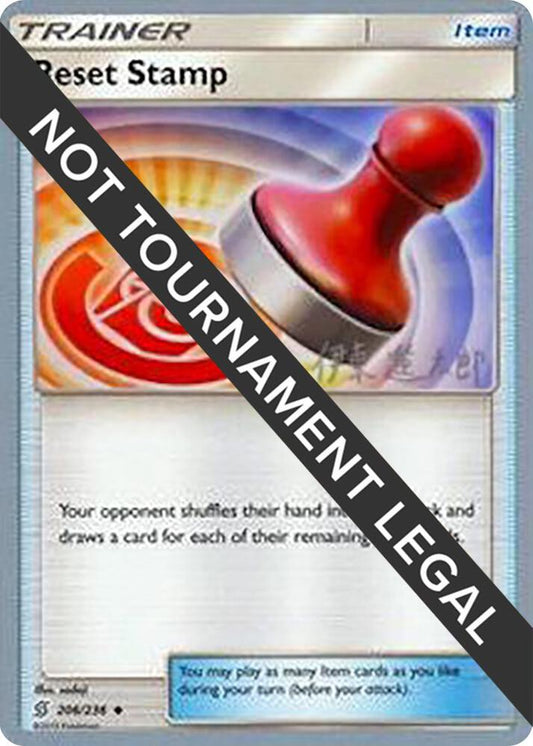 Reset Stamp - 2019 (Shintaro Ito) [World Championship Decks] 206/236