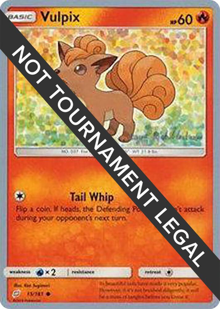 Vulpix - 2019 (Kaya Lichtleitner) [World Championship Decks] 15/181