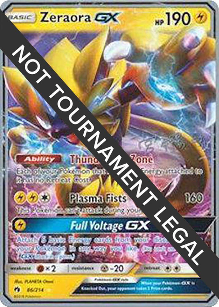 Zeraora GX - 2019 (Haruki Miyamoto) [World Championship Decks] 86/214