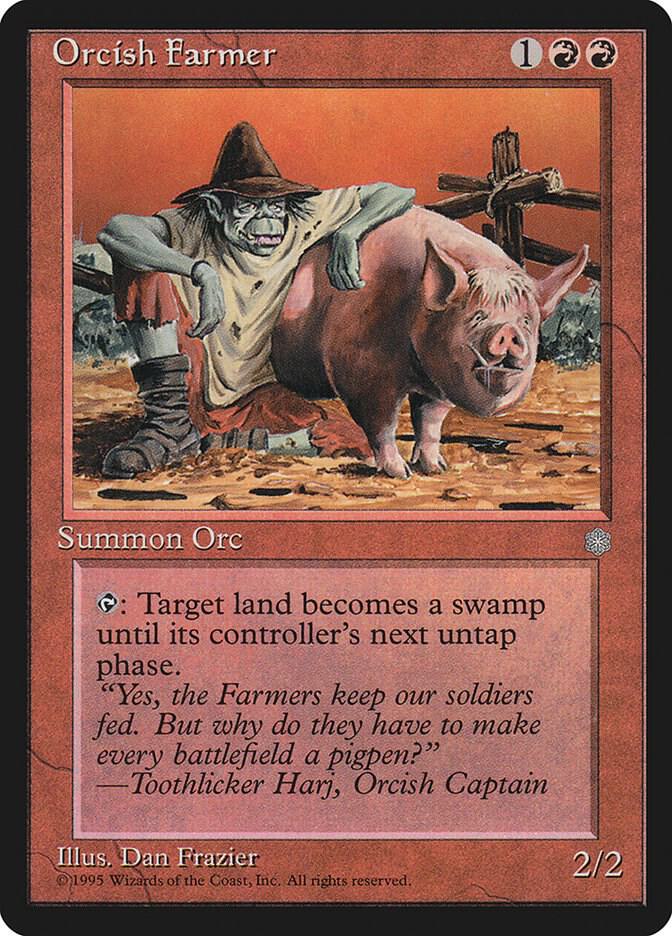 Orcish Farmer [Ice Age] 207