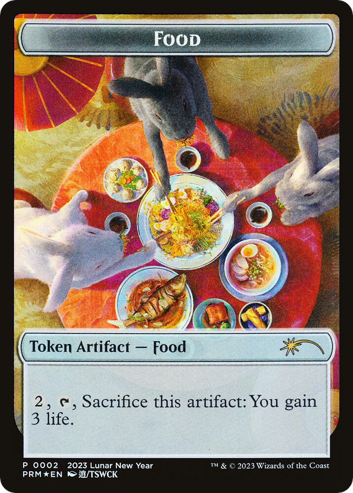Food Token (Year of the Rabbit 2023) [Unique and Miscellaneous Promos] 2