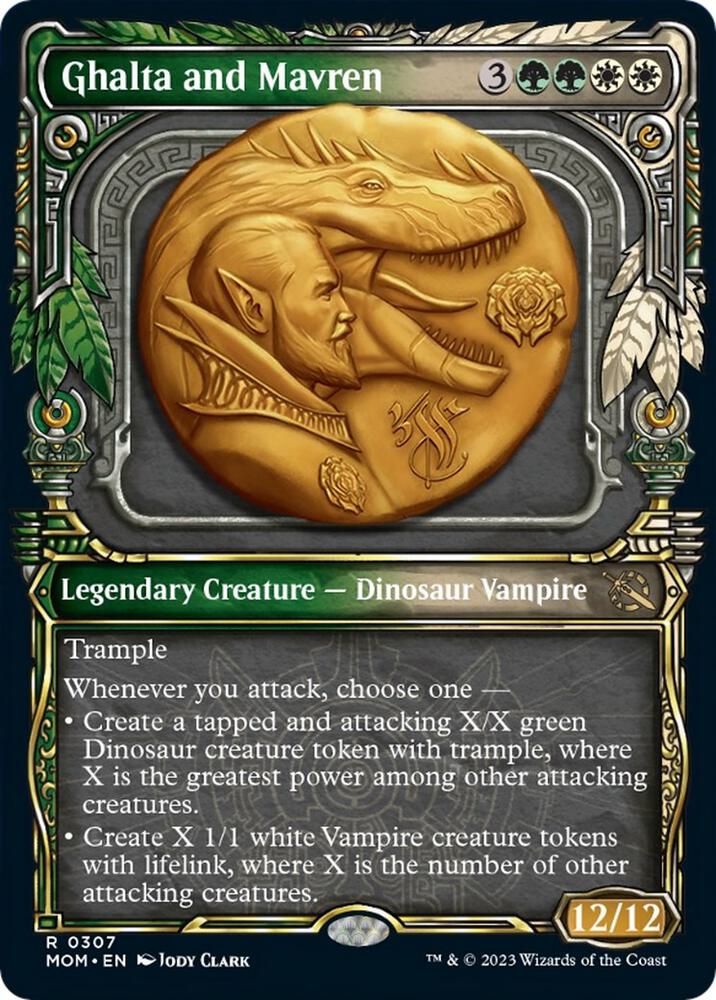 Ghalta and Mavren (Showcase) [March of the Machine] 307