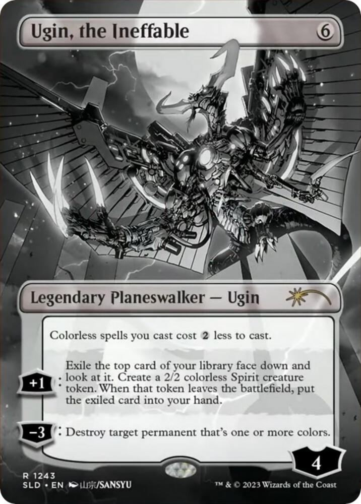 Ugin, the Ineffable (Borderless) [Secret Lair Drop Series] 1243