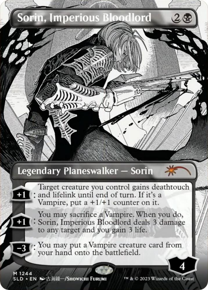 Sorin, Imperious Bloodlord (Borderless) [Secret Lair Drop Series] 1244