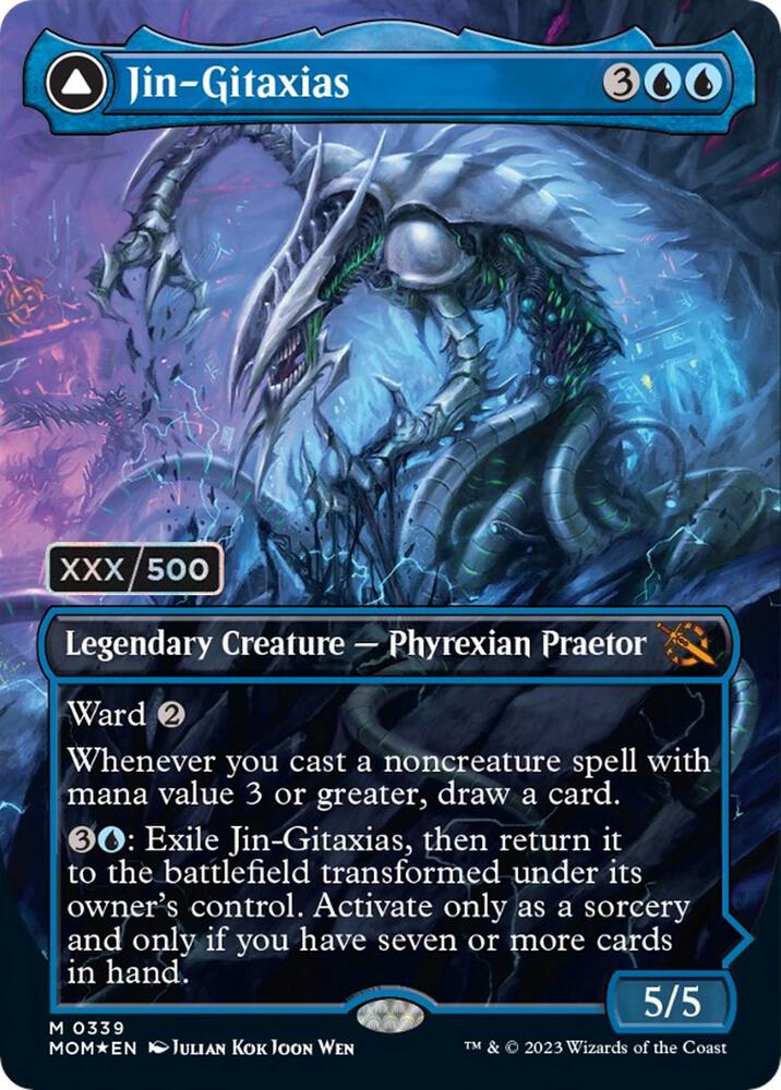 Jin-Gitaxias (Serial Numbered) [March of the Machine] 339