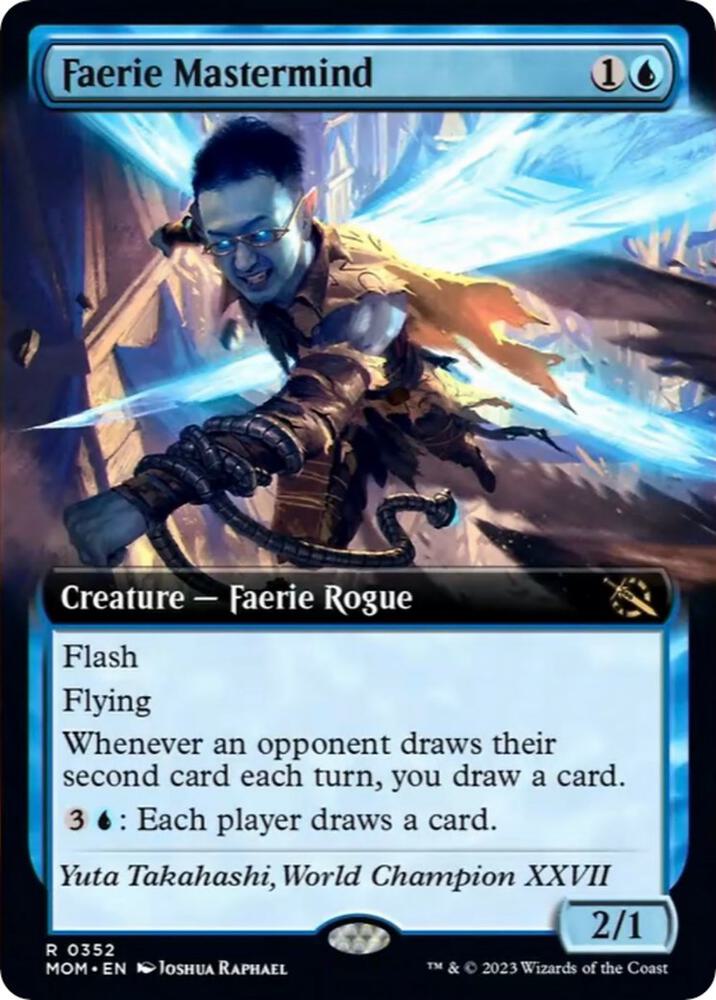 Faerie Mastermind (Extended Art) [March of the Machine] 352
