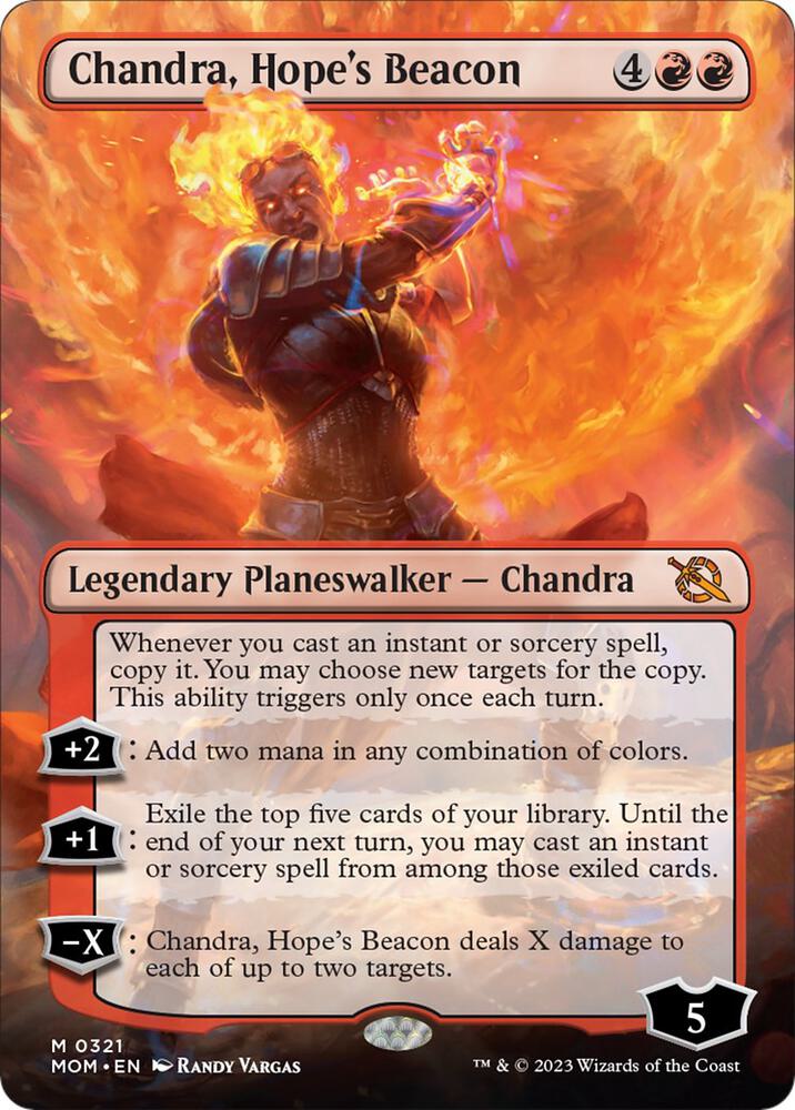 Chandra, Hope's Beacon (Borderless) [March of the Machine] 321