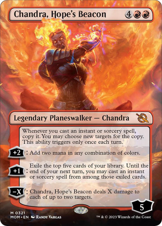 Chandra, Hope's Beacon (Borderless) [March of the Machine] 321