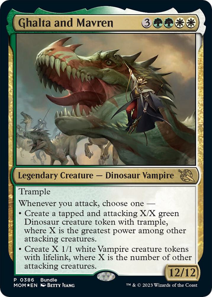 Ghalta and Mavren (MOM Bundle) [Unique and Miscellaneous Promos] 386