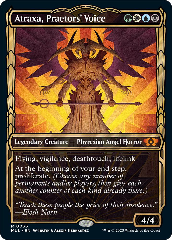 Atraxa, Praetors' Voice [March of the Machine: Multiverse Legends] 33