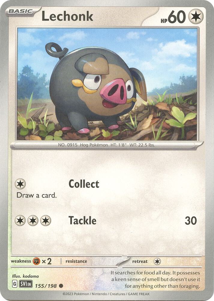Lechonk - 155/198 [SV01: Scarlet & Violet Base Set] 155/198