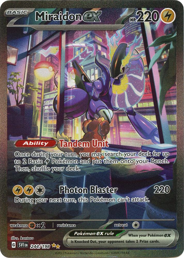 Miraidon ex - 244/198 [SV01: Scarlet & Violet Base Set] 244/198