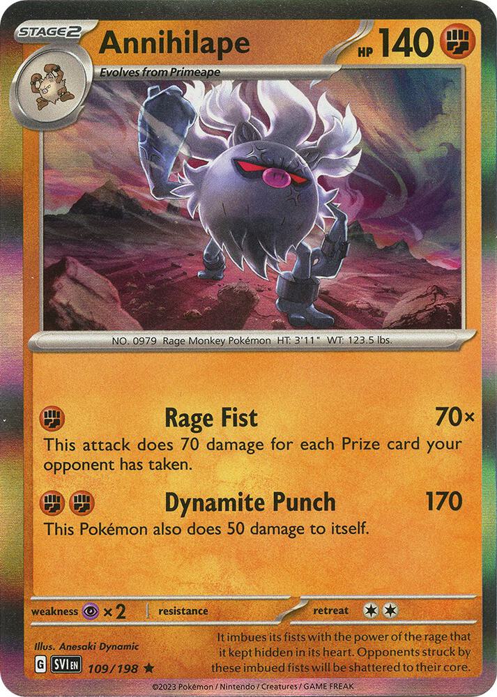 Annihilape [SV01: Scarlet & Violet Base Set] 109/198