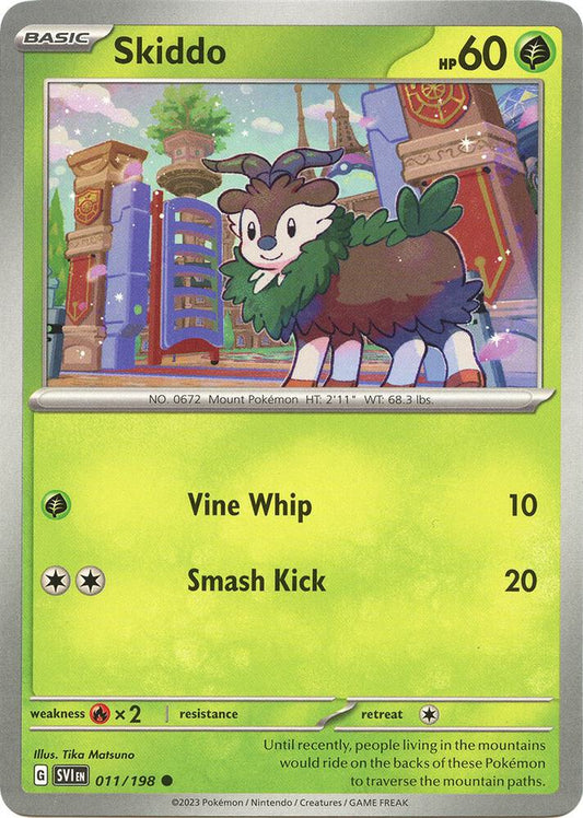 Skiddo [SV01: Scarlet & Violet Base Set] 011/198