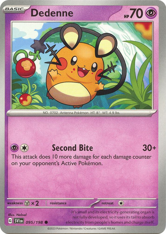 Dedenne - 095/198 [SV01: Scarlet & Violet Base Set] 095/198
