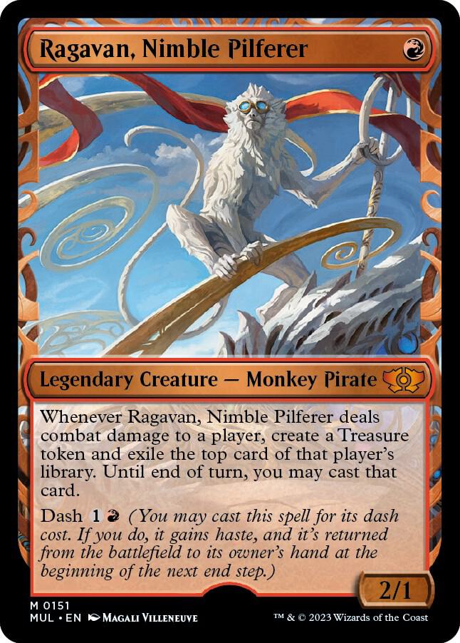Ragavan, Nimble Pilferer (Halo Foil) [March of the Machine: Multiverse Legends] 151