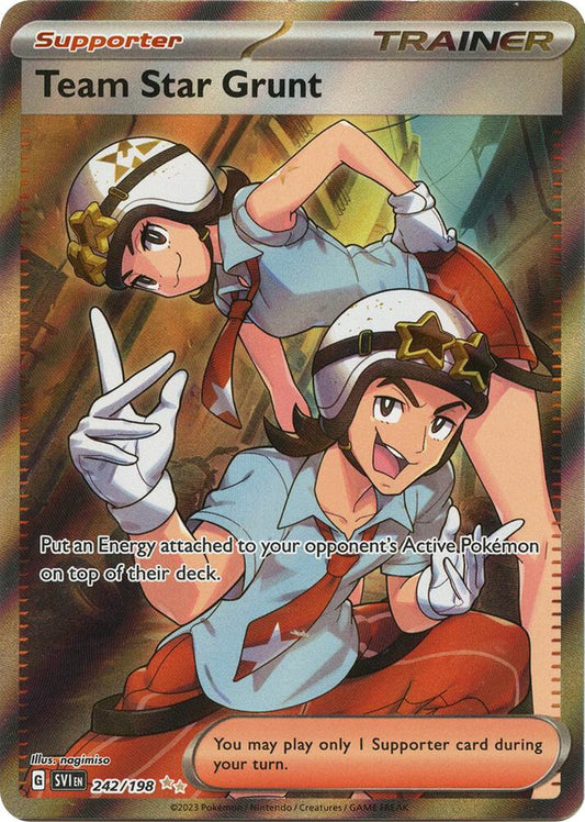 Team Star Grunt - 242/198 [SV01: Scarlet & Violet Base Set] 242/198