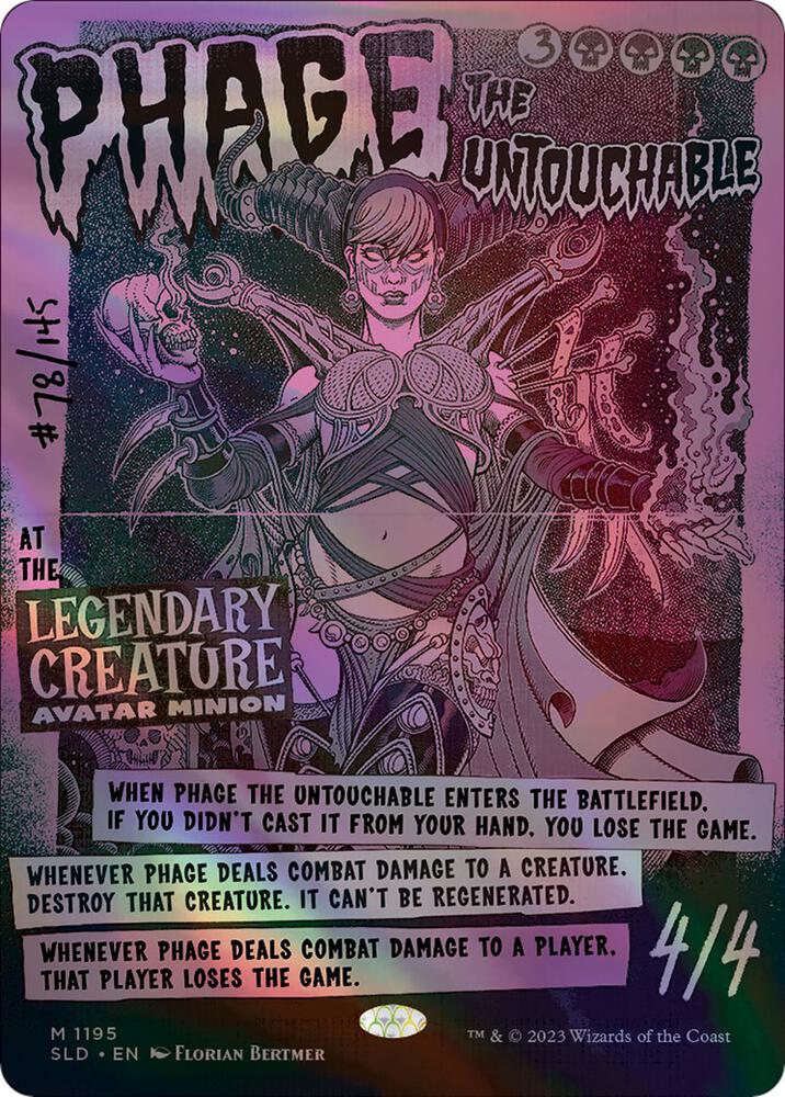 Phage the Untouchable [Secret Lair Drop Series] 1195