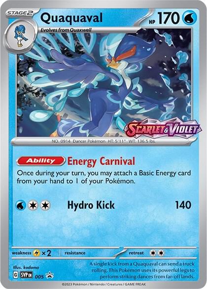 Quaquaval - 005 (Prerelease) [SV: Scarlet & Violet Promo Cards] 005
