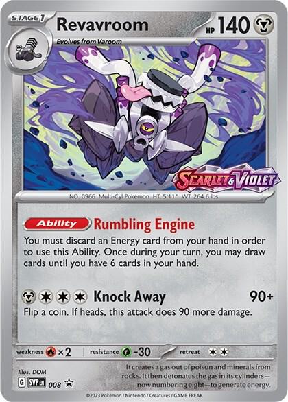 Revavroom - 008 (Prerelease) [SV: Scarlet & Violet Promo Cards] 008