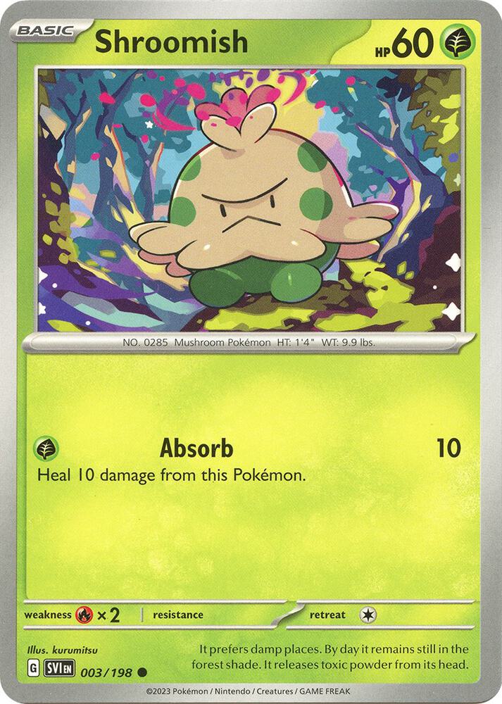 Shroomish [SV01: Scarlet & Violet Base Set] 003/198