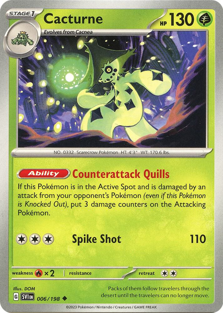 Cacturne - 006/198 [SV01: Scarlet & Violet Base Set] 006/198