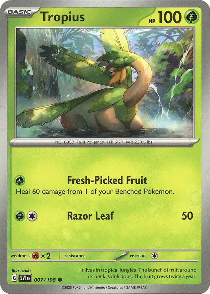 Tropius [SV01: Scarlet & Violet Base Set] 007/198