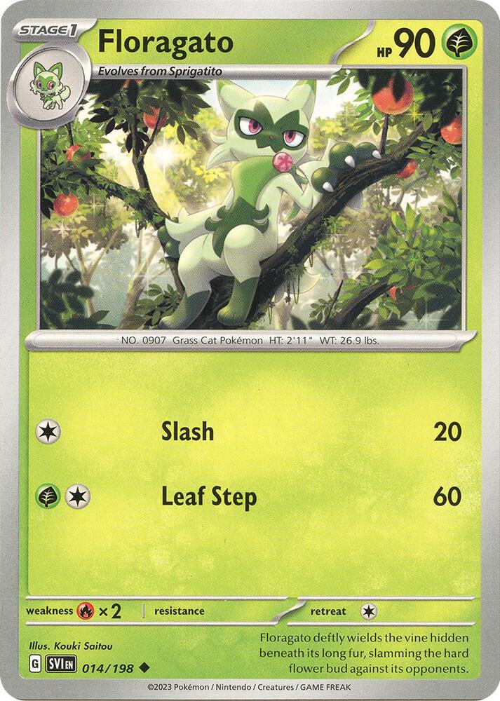 Floragato [SV01: Scarlet & Violet Base Set] 014/198