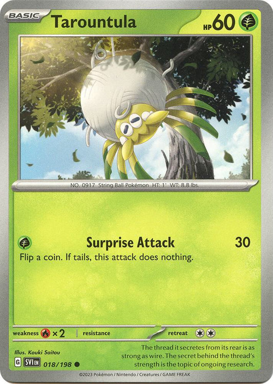 Tarountula - 018/198 [SV01: Scarlet & Violet Base Set] 018/198