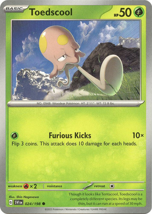 Toedscool - 024/198 [SV01: Scarlet & Violet Base Set] 024/198