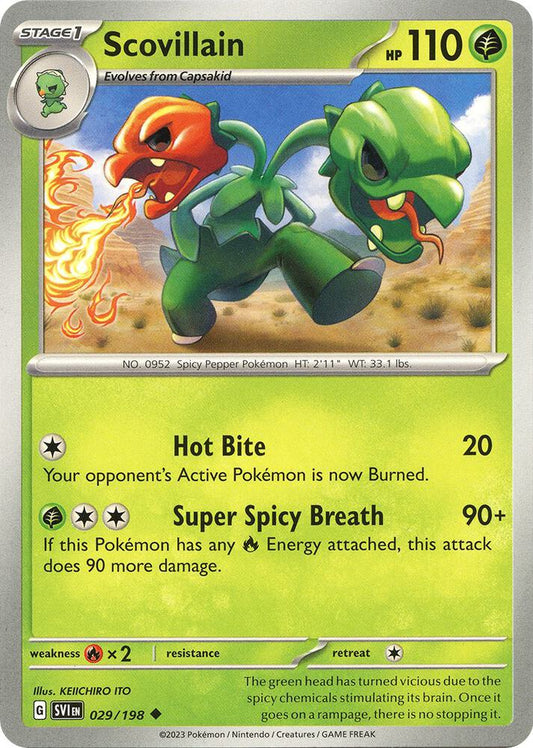 Scovillain - 029/198 [SV01: Scarlet & Violet Base Set] 029/198