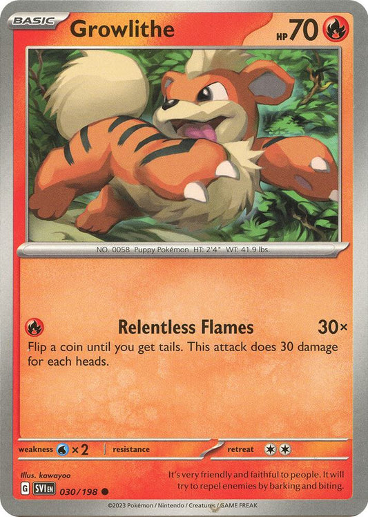 Growlithe - 030/198 [SV01: Scarlet & Violet Base Set] 030/198