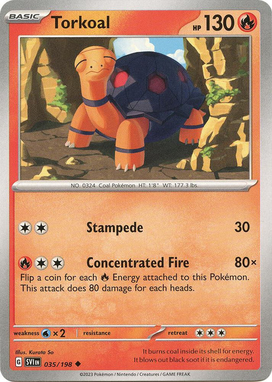 Torkoal [SV01: Scarlet & Violet Base Set] 035/198