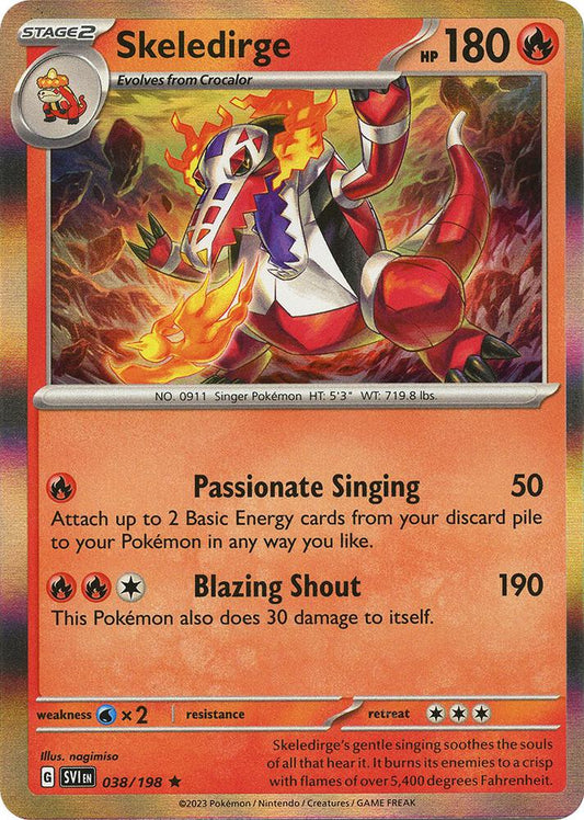 Skeledirge [SV01: Scarlet & Violet Base Set] 038/198
