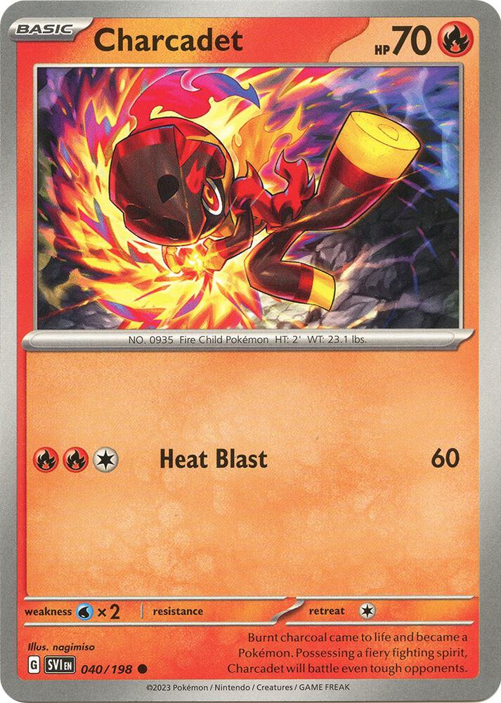 Charcadet - 040/198 [SV01: Scarlet & Violet Base Set] 040/198