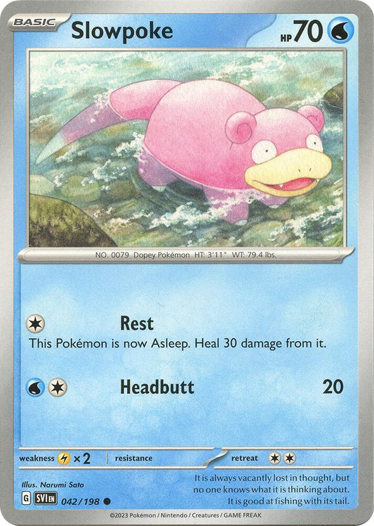 Slowpoke - 042/198 [SV01: Scarlet & Violet Base Set] 042/198