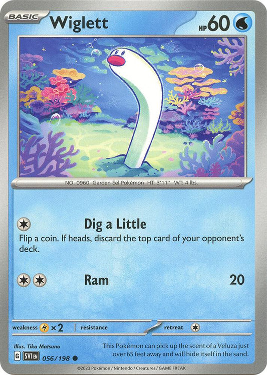 Wiglett - 056/198 [SV01: Scarlet & Violet Base Set] 056/198