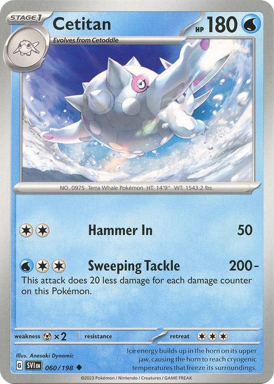 Cetitan [SV01: Scarlet & Violet Base Set] 060/198
