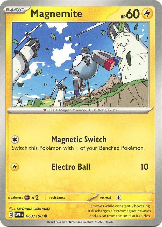 Magnemite [SV01: Scarlet & Violet Base Set] 063/198