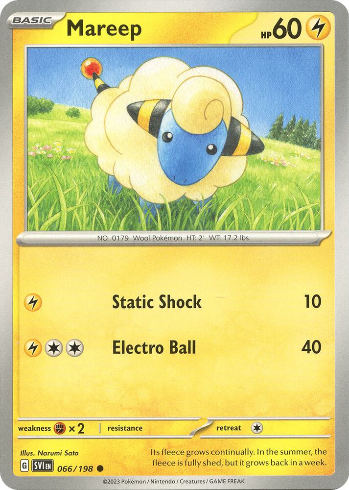 Mareep [SV01: Scarlet & Violet Base Set] 066/198