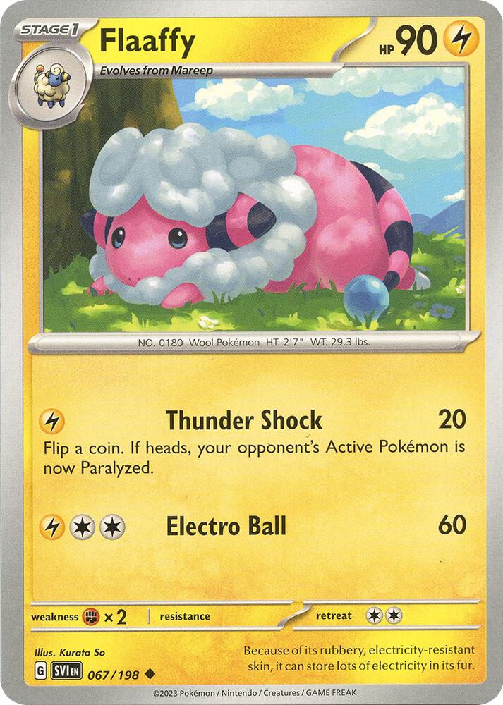 Flaaffy [SV01: Scarlet & Violet Base Set] 067/198