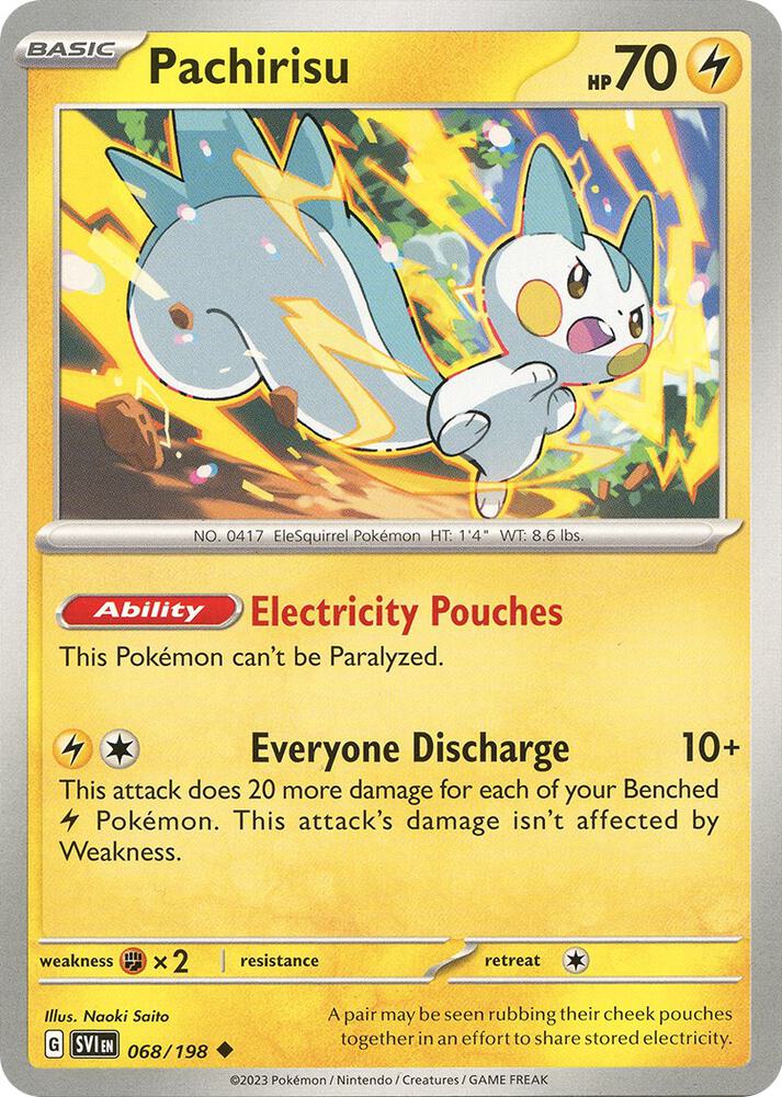 Pachirisu - 068/198 [SV01: Scarlet & Violet Base Set] 068/198