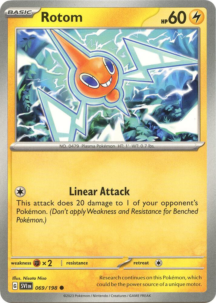 Rotom - 069/198 [SV01: Scarlet & Violet Base Set] 069/198