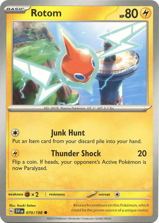 Rotom - 070/198 [SV01: Scarlet & Violet Base Set] 070/198
