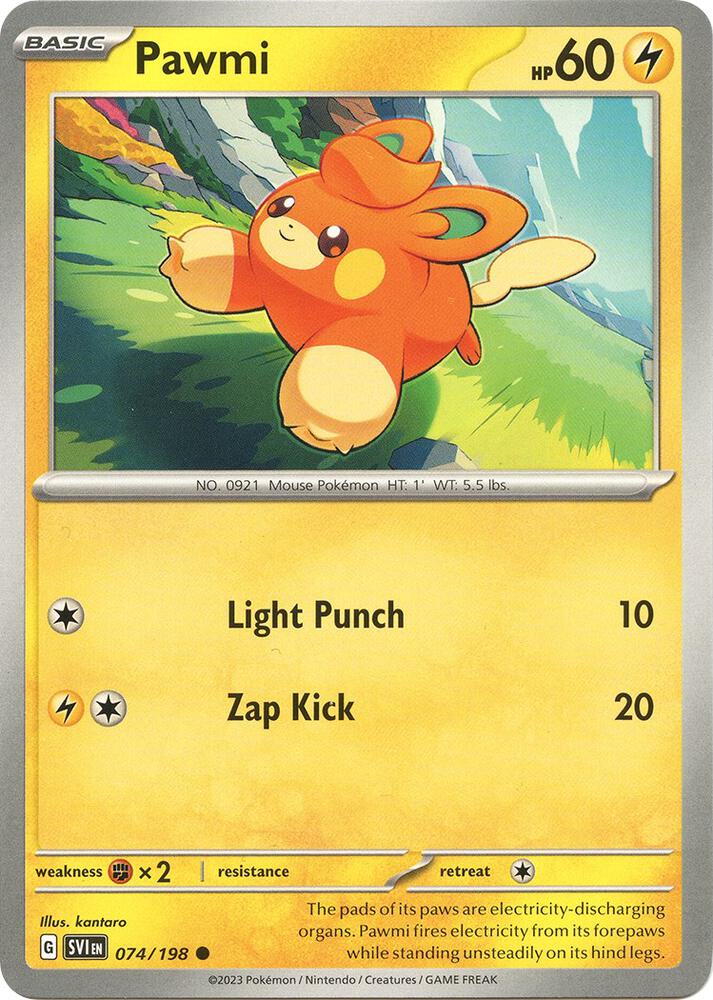 Pawmi - 074/198 [SV01: Scarlet & Violet Base Set] 074/198