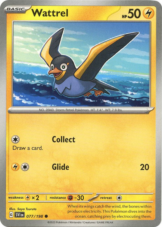 Wattrel - 077/198 [SV01: Scarlet & Violet Base Set] 077/198